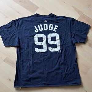 majestic yankees Judge 99 jersey shirt mens 2xl